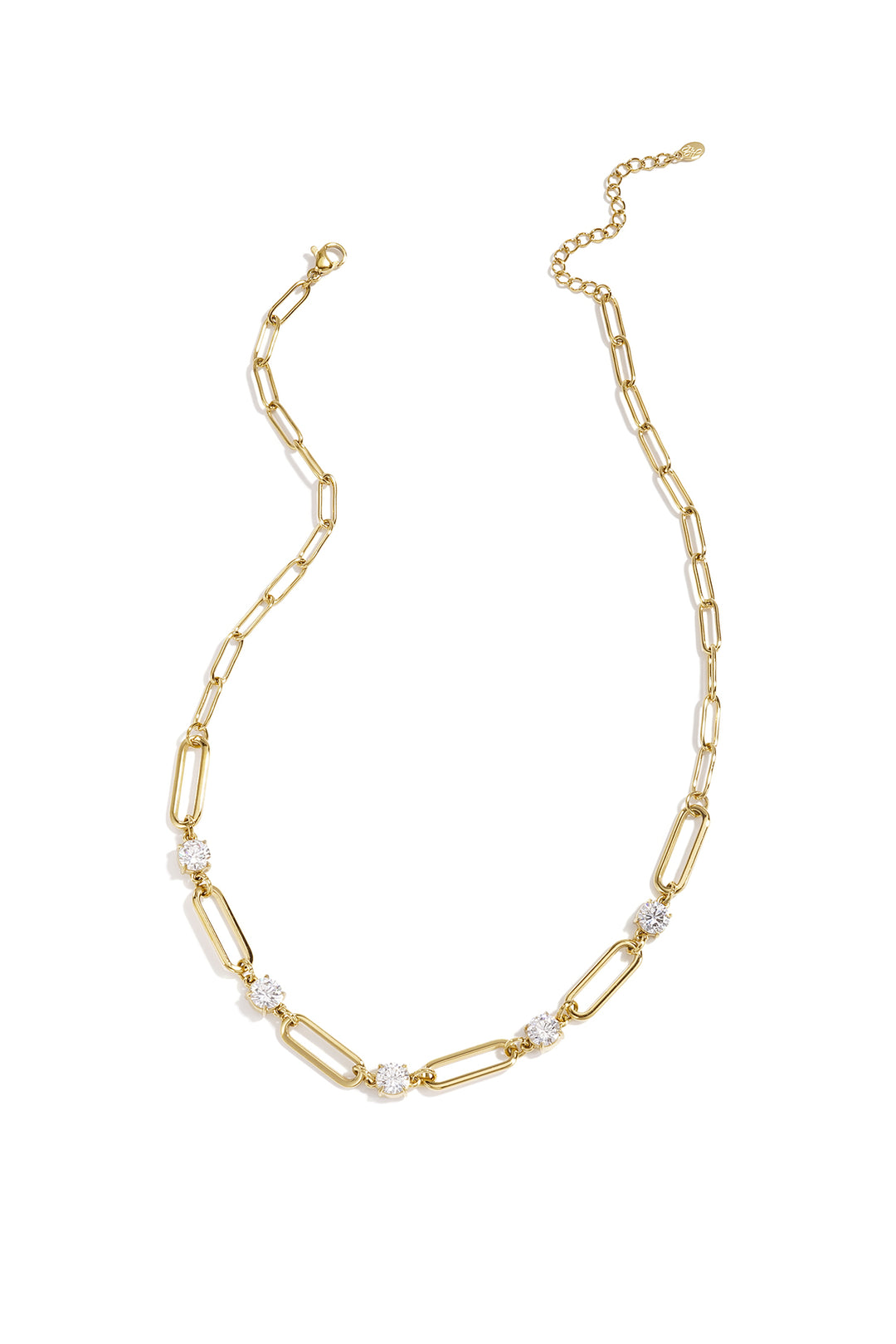 Roestvrijstalen hangerkettingen, Circle Simple Daily Simple serie, damessieraden