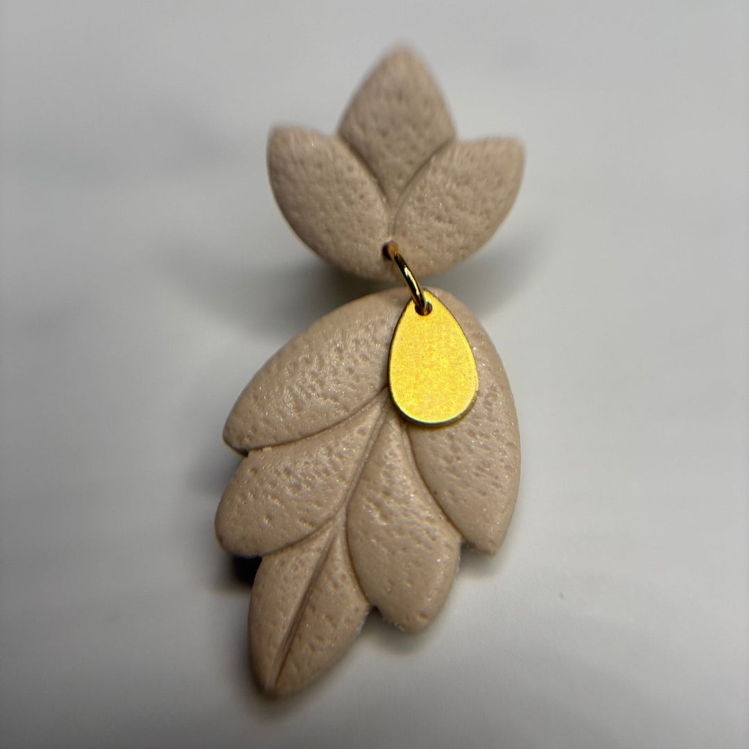 Flora oorbellen – Bloemdesign met chique druppel - Blossoms Beauty