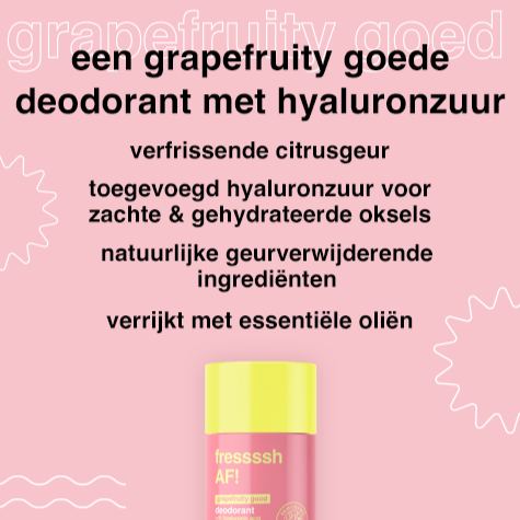 Fressssh AF! deodorant – 50g - Blossoms Beauty