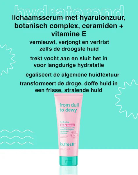 From dull to dewy hydraterend lichaamsserum - Blossoms Beauty