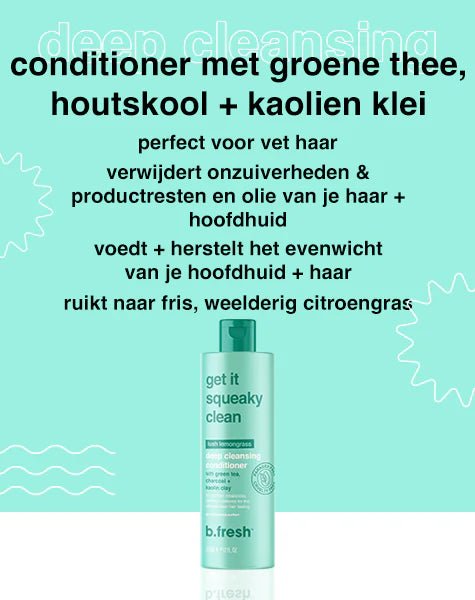 Get it squeaky clean diep reinigende conditioner - Blossoms Beauty