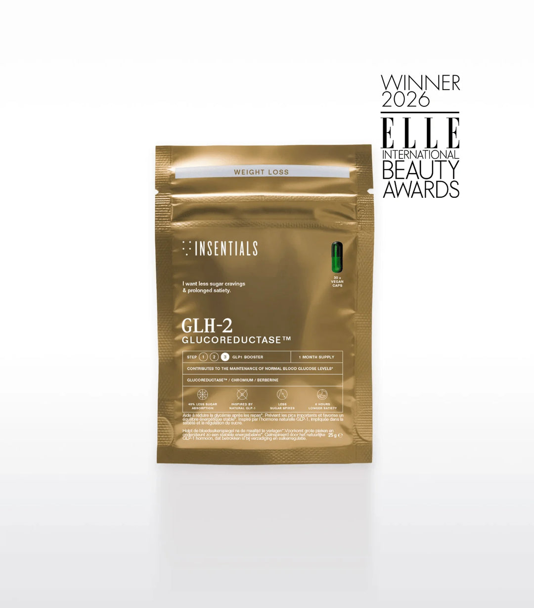 Insentials GLH-2 | Bloedsuiker & Gewichtscontrole