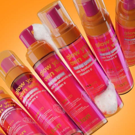 Glow your own way – OG self - tan mousse of gel - Blossoms Beauty