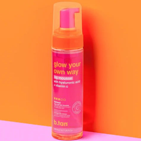 Glow your own way – OG self - tan mousse of gel - Blossoms Beauty