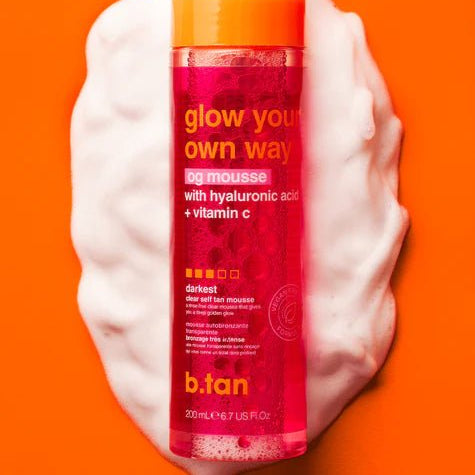 Glow your own way – OG self - tan mousse of gel - Blossoms Beauty