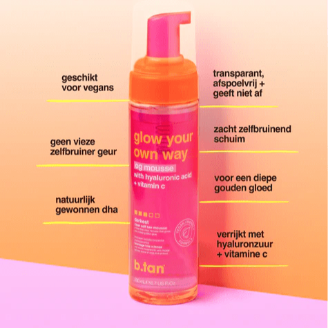 Glow your own way – OG self - tan mousse of gel - Blossoms Beauty