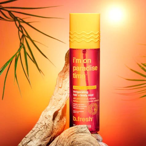 i'm on paradise time opwekkende hair + body mist - Blossoms Beauty