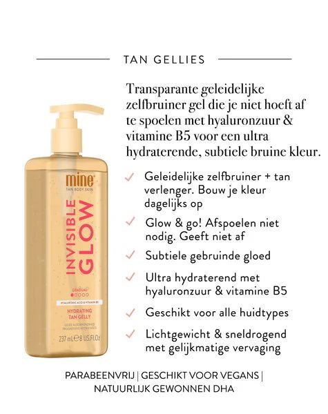 Invisible glow - Gradual tan gelly - Blossoms Beauty