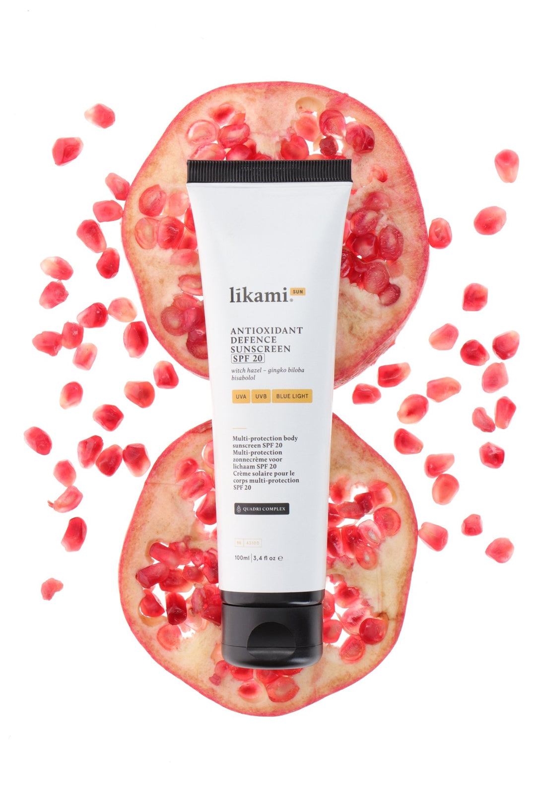 Likami Antioxidant Defence Sunscreen SPF20 100ml - Blossoms Beauty
