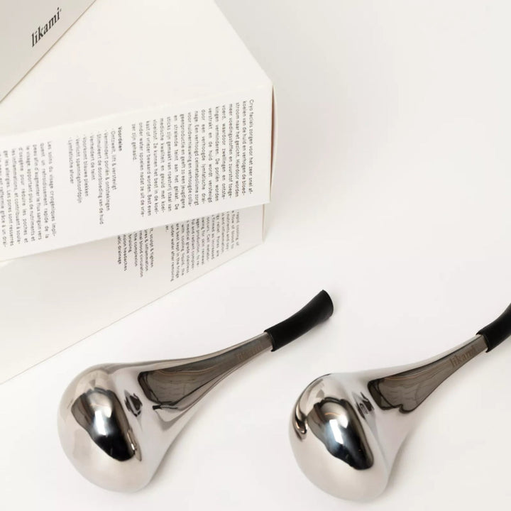 Líkami Cryo Ice Sticks – Verkoelende massage tools voor een stralende huid | Set van 2 - Blossoms Beauty