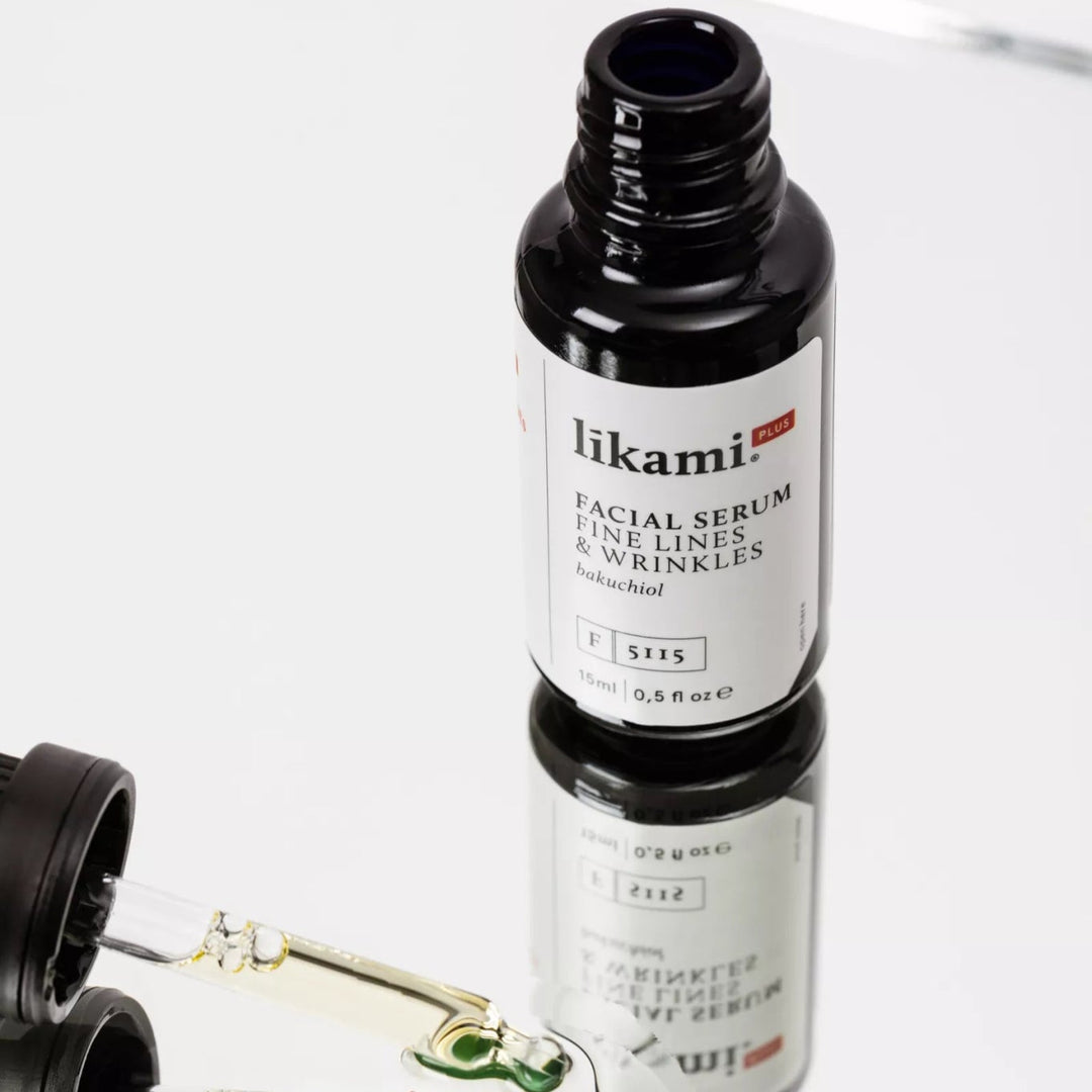 Líkami Facial Serum Fine Lines & Wrinkles – Verstevigend serum met bakuchiol & duindoorn | 15 ml - Blossoms Beauty