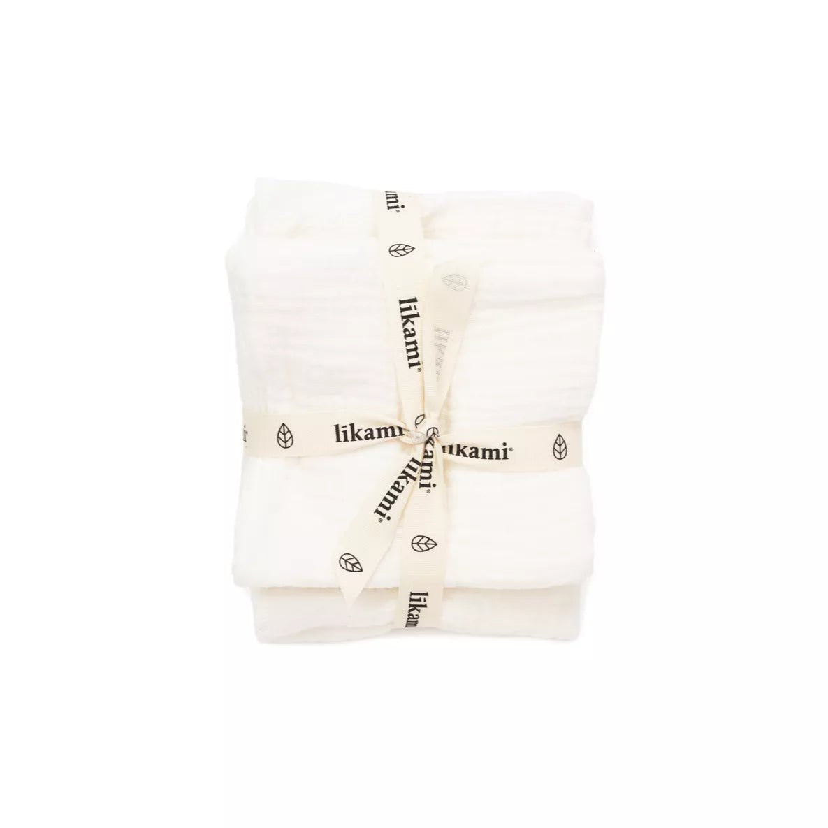 Líkami Muslin Cloth Set – Zachte, herbruikbare doeken voor gezichtsreiniging | Set van 3 - Blossoms Beauty