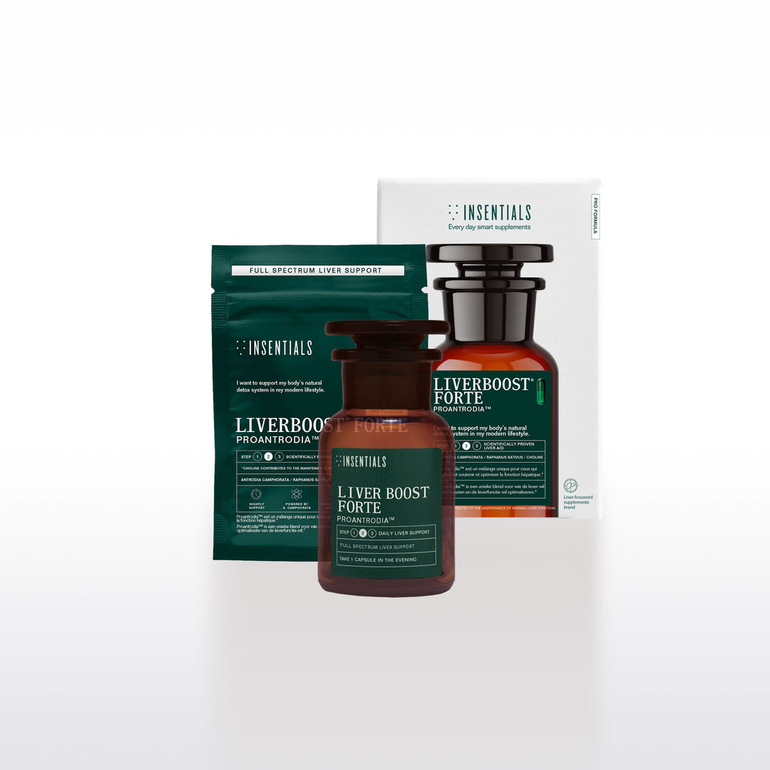 Insentials LiverBoost Forte – Leverfunctie &amp; Vetmetabolisme