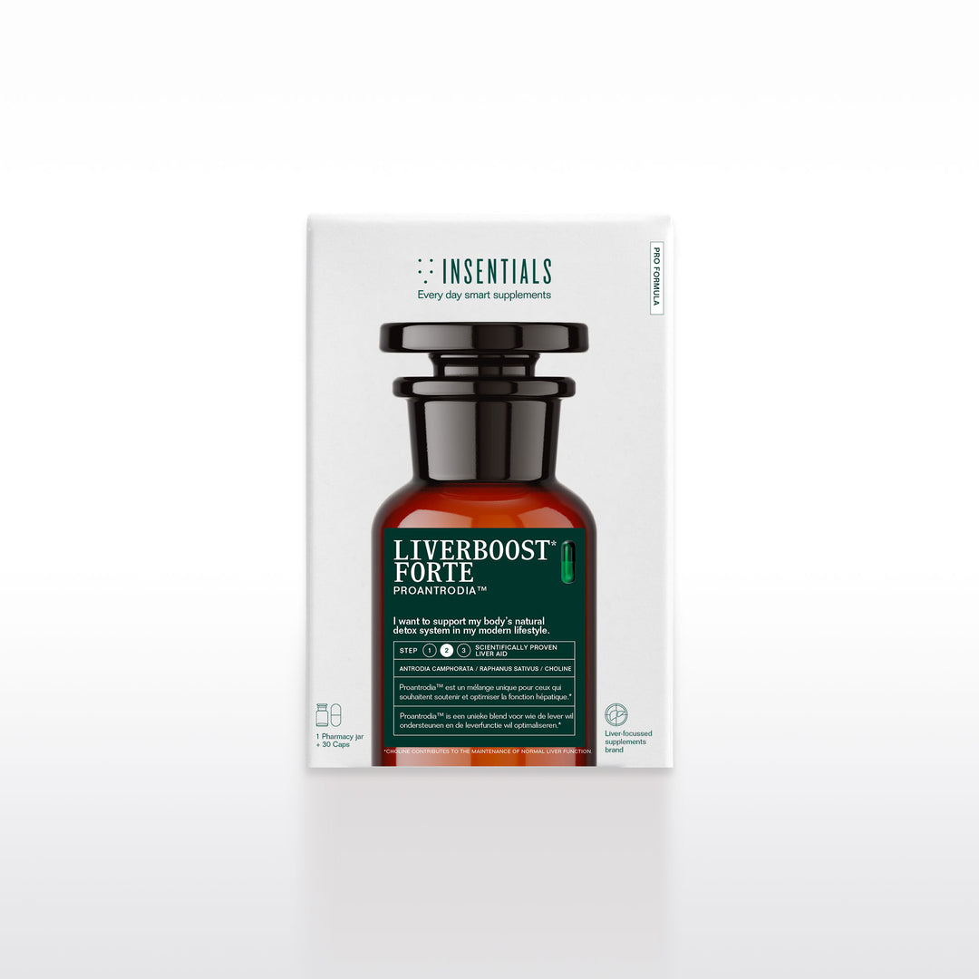 Insentials LiverBoost Forte – Leverfunctie &amp; Vetmetabolisme