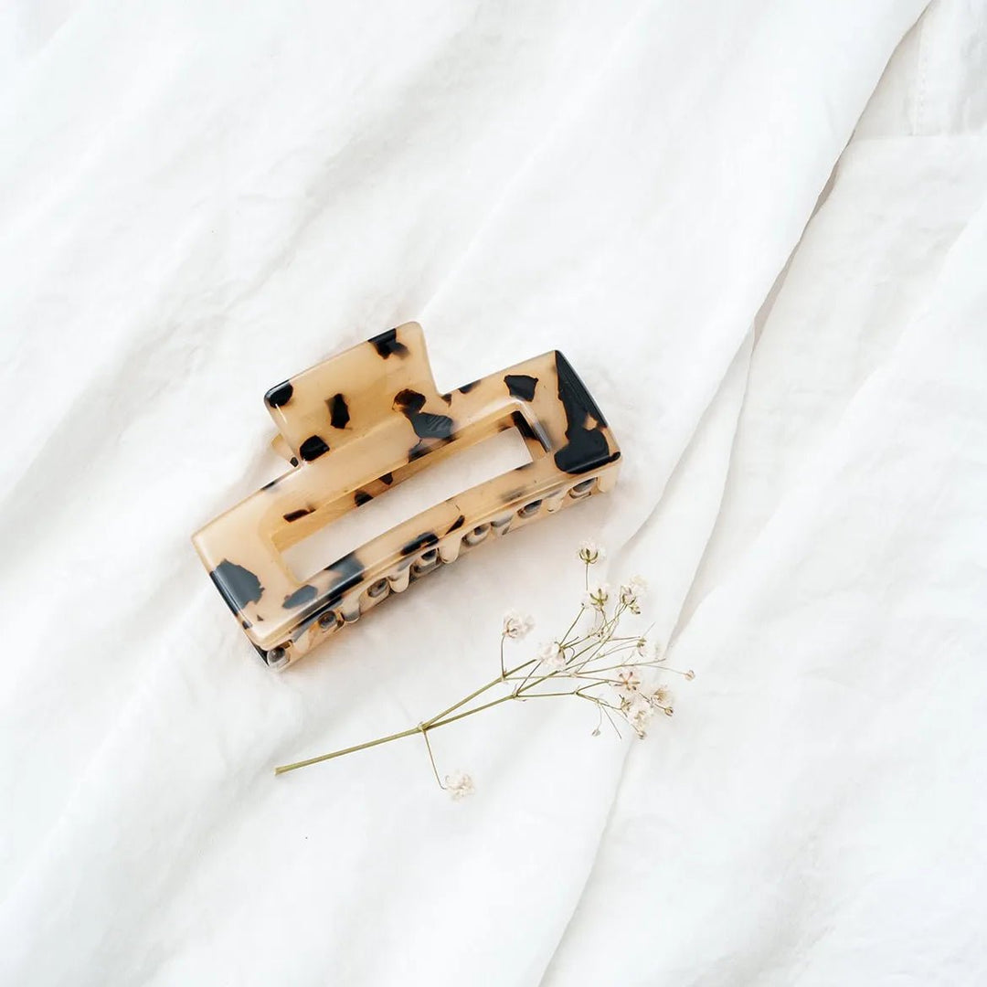 Maya - Marmer Vierkante Clip - Blossoms Beauty