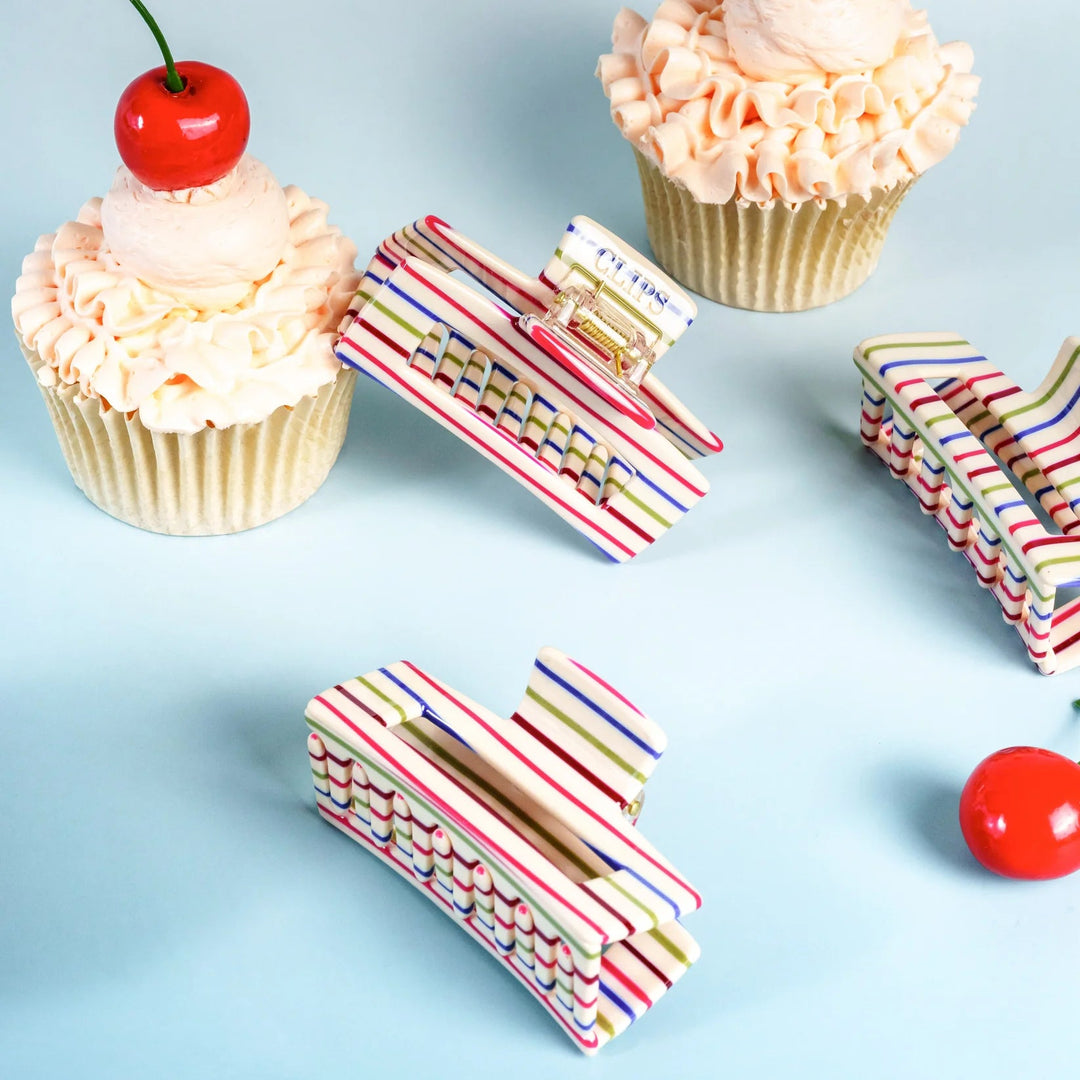 Maya - Marmer Vierkante Clip - Blossoms Beauty