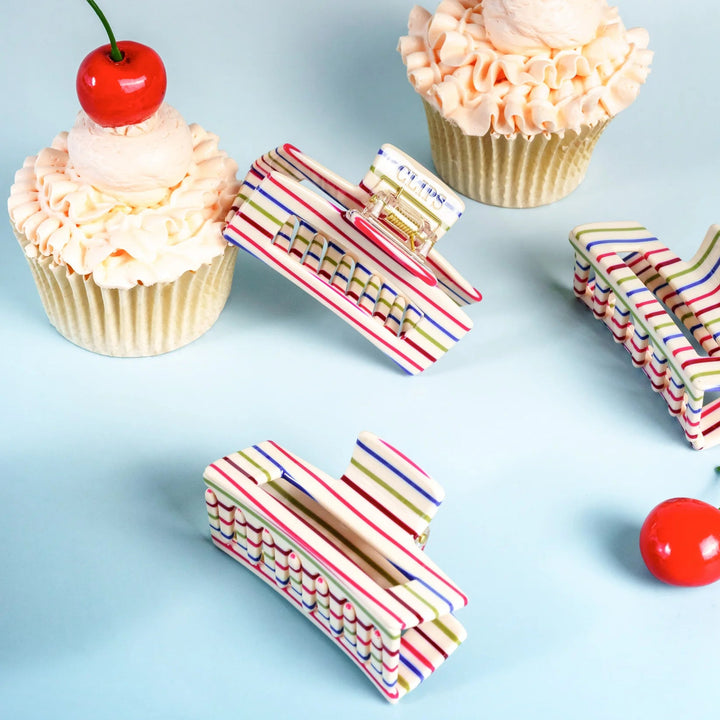 Maya - Marmer Vierkante Clip - Blossoms Beauty