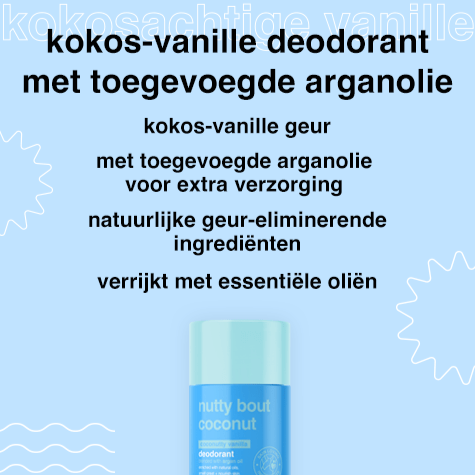Nutty bout coconut deodorant – 50g - Blossoms Beauty