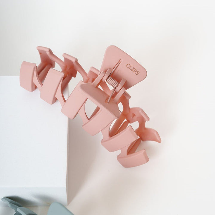 Romy – Grote Zigzag Clip - Blossoms Beauty