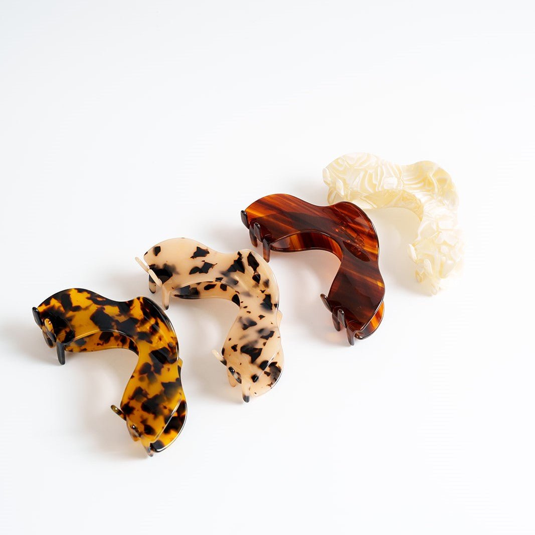 Sammie – Grote Gebogen Clip - Blossoms Beauty