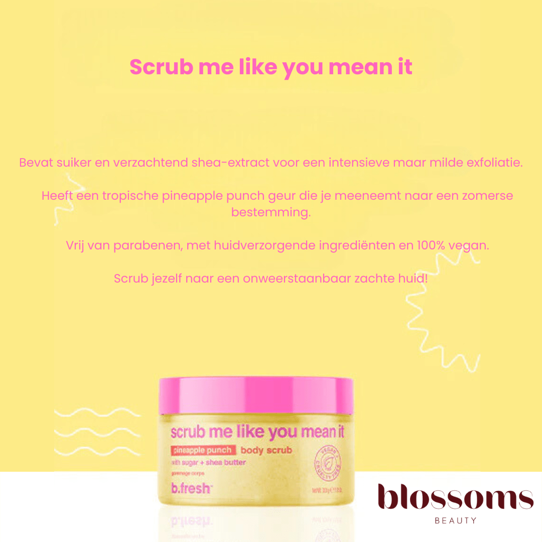 Scrub me like you mean it body scrub - Blossoms Beauty