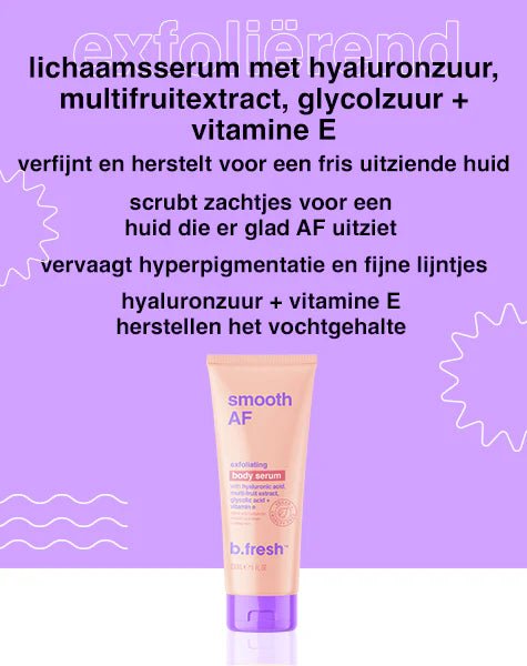 Smooth AF... exfoliating body serum - Blossoms Beauty