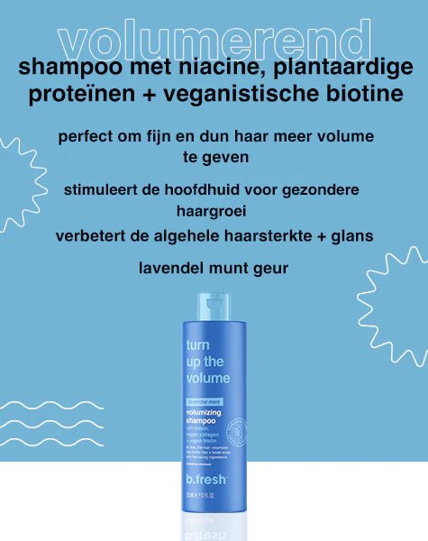 Turn up the volume shampoo - Blossoms Beauty