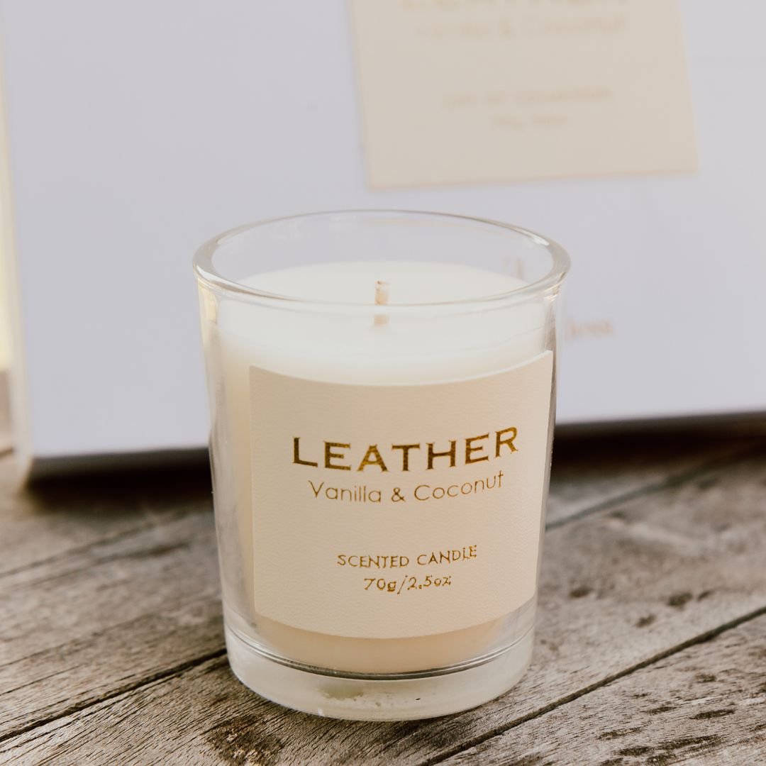 Vanilla & Coconut Leather Feel Gift Pack - Blossoms Beauty